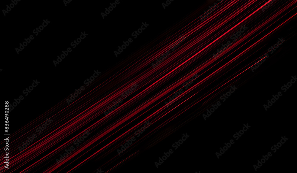 Black background with abstract red color Black background with abstract red color