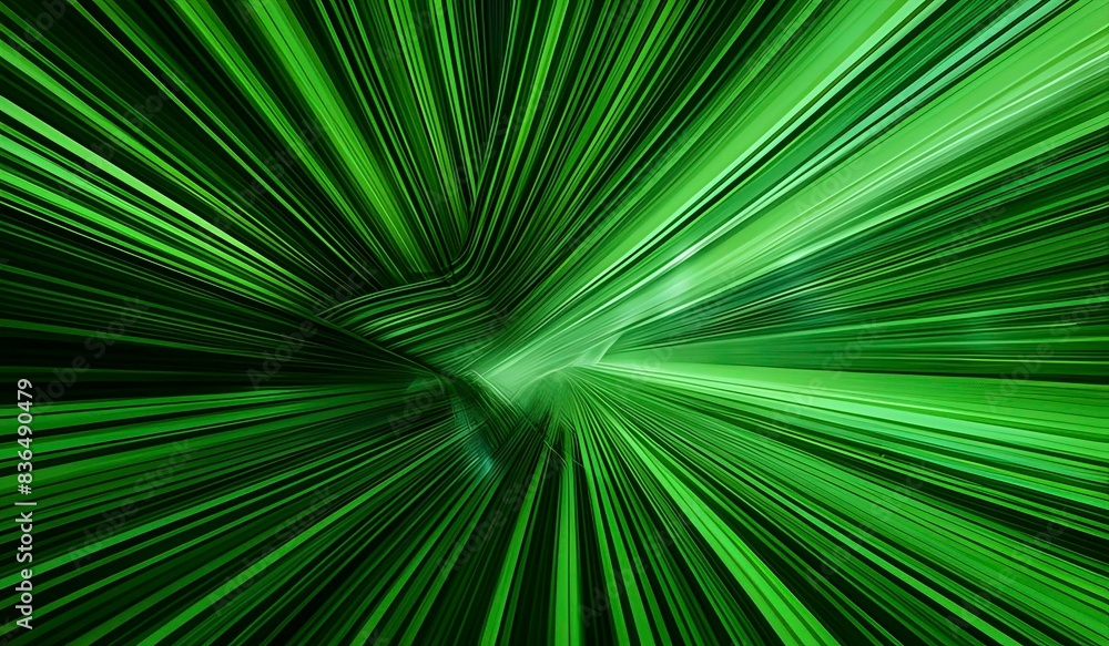 Abstract background made of green lines. AI Generated. Abstract background made of green lines. AI Generated.