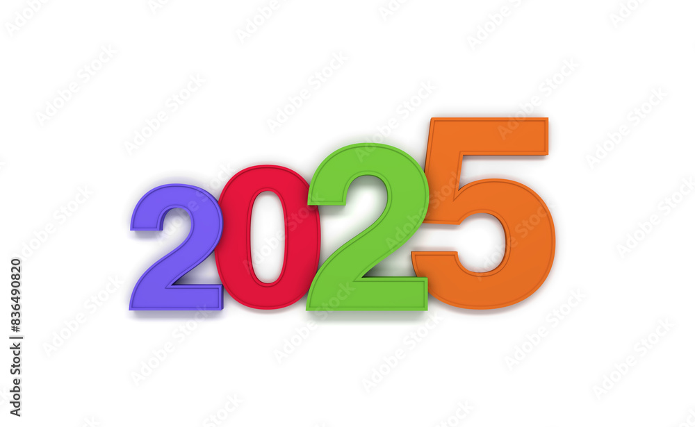 New Year 2025 Creative Design Concept - 3D Rendered Image
New Year 2025 Creative Design Concept - 3D Rendered Image