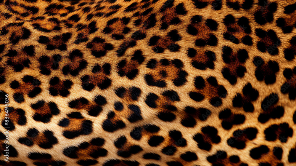 Explore the beauty of leopard fur with this detailed, highresolution image featuring realistic animal print and intricate patterns. Explore the beauty of leopard fur with this detailed, highresolution image featuring realistic animal print and intricate patterns.
