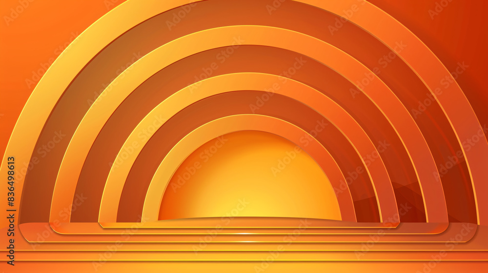 Layered Circular Deligh A delightful background featuring intricately layered circles of paper. Layered Circular Deligh A delightful background featuring intricately layered circles of paper.