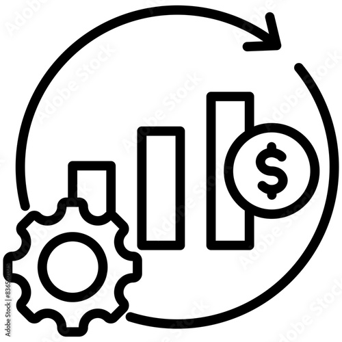Business Continuity Outline Icon