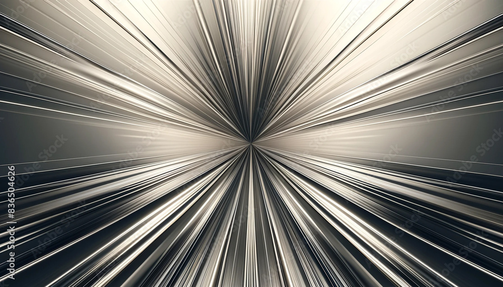 Fototapeta premium 集中線と金属メタルのエフェクト1