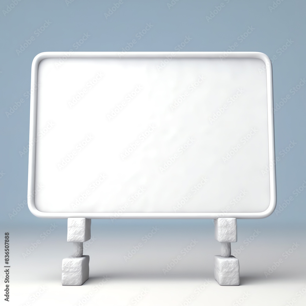 Fototapeta premium 3d render of a billboard
