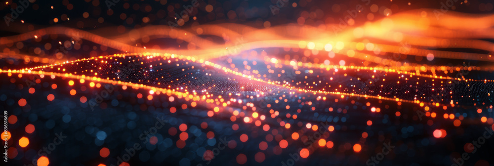 Digital background for tech, AI, neural networks, data, audio, graphics Digital background for tech, AI, neural networks, data, audio, graphics
