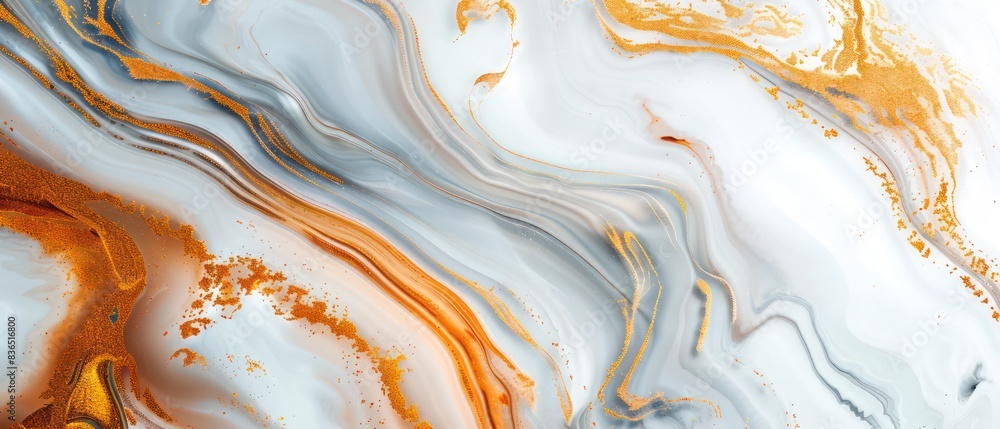 abstract wallpaper with wavy watercolor effects in white and liquid gold, nice texture and very artistic
abstract wallpaper with wavy watercolor effects in white and liquid gold, nice texture and very artistic