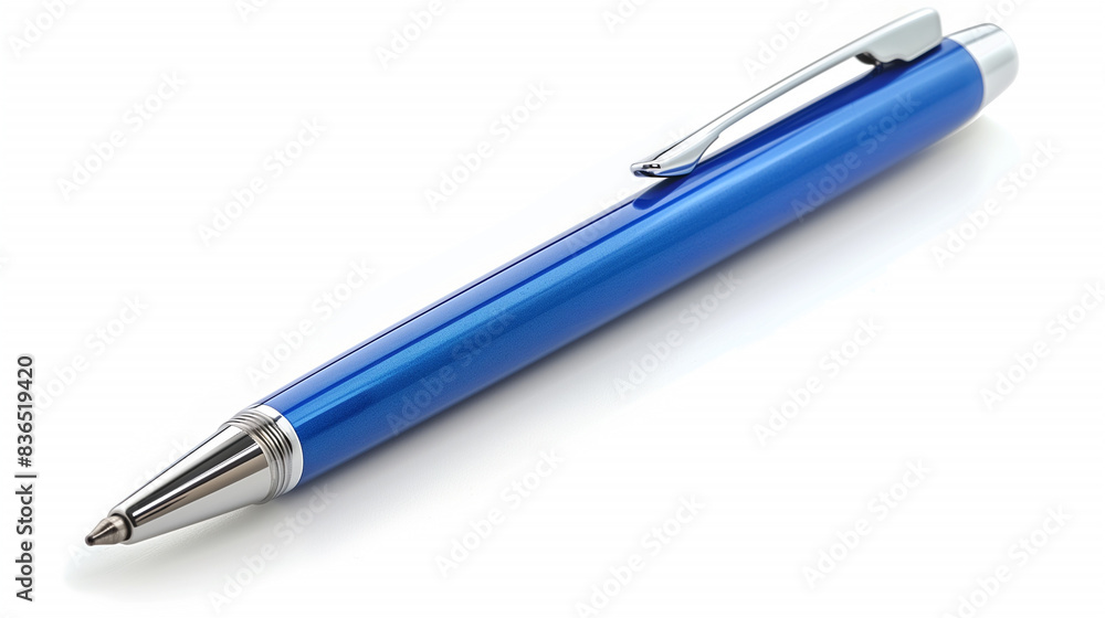 a modern ballpoint pen isolated on white
a modern ballpoint pen isolated on white