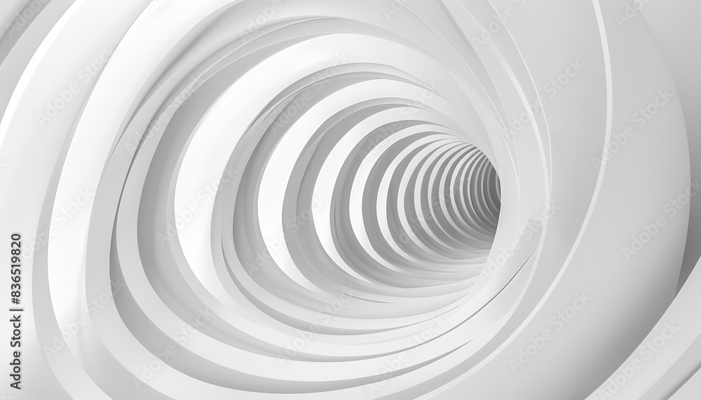 3D wavy circle Light White Background 3D wavy circle Light White Background