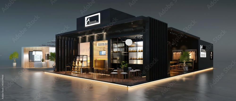 wallpaper design of a exhibition stand
wallpaper design of a exhibition stand