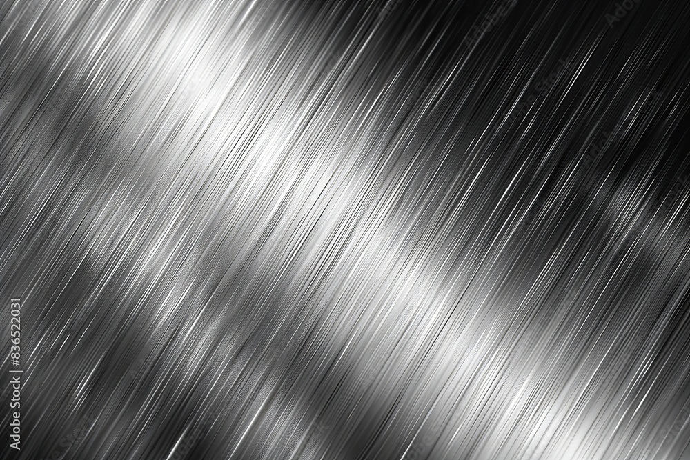 Gradient light effects add dimension to metallic grey surface texture Gradient light effects add dimension to metallic grey surface texture