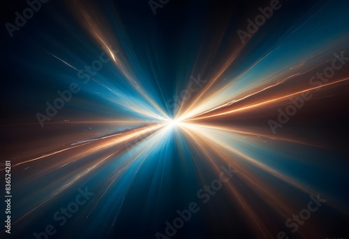Space travels through a mesmerizing, kaleidoscopic cosmic panorama at the speed of light. Abstract background