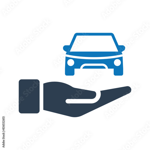 Car insurance icon