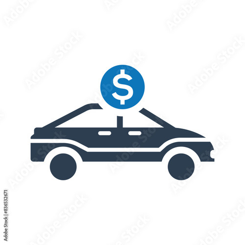 Auto loan icon