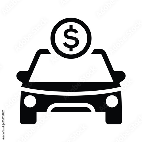 Auto loan icon