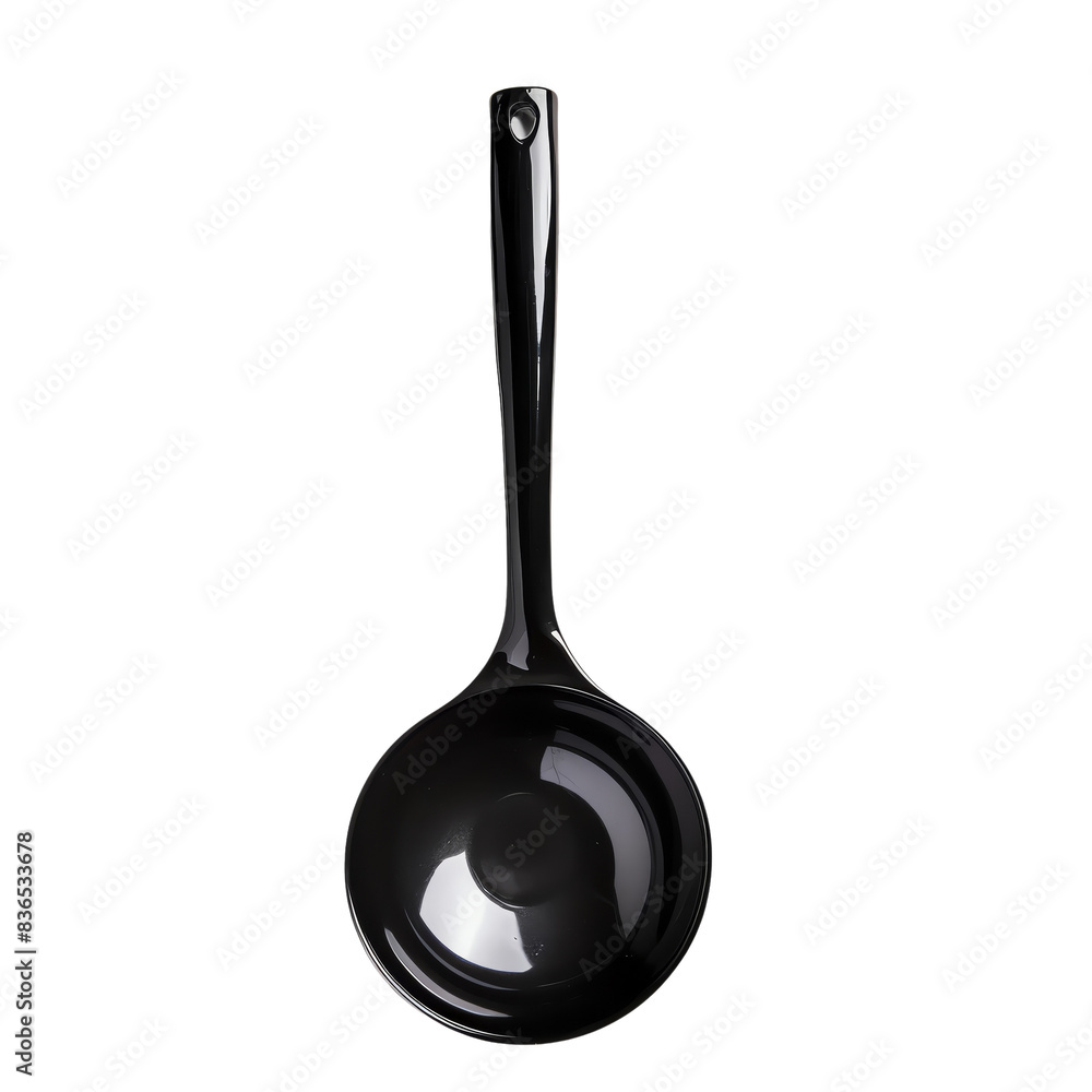 High-quality black ladle, perfect for kitchen use, ideal for serving soups or stews. Durable and stylish utensil for any culinary need. High-quality black ladle, perfect for kitchen use, ideal for serving soups or stews. Durable and stylish utensil for any culinary need.