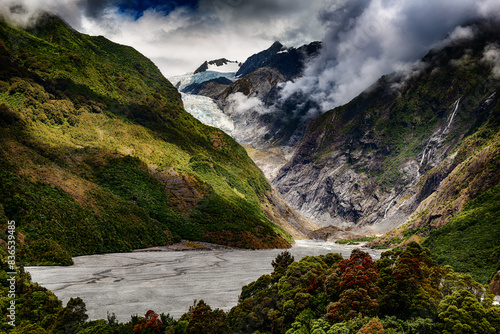 Tableau sur toile Franz Josef Glacier, South Island, New Zealand
