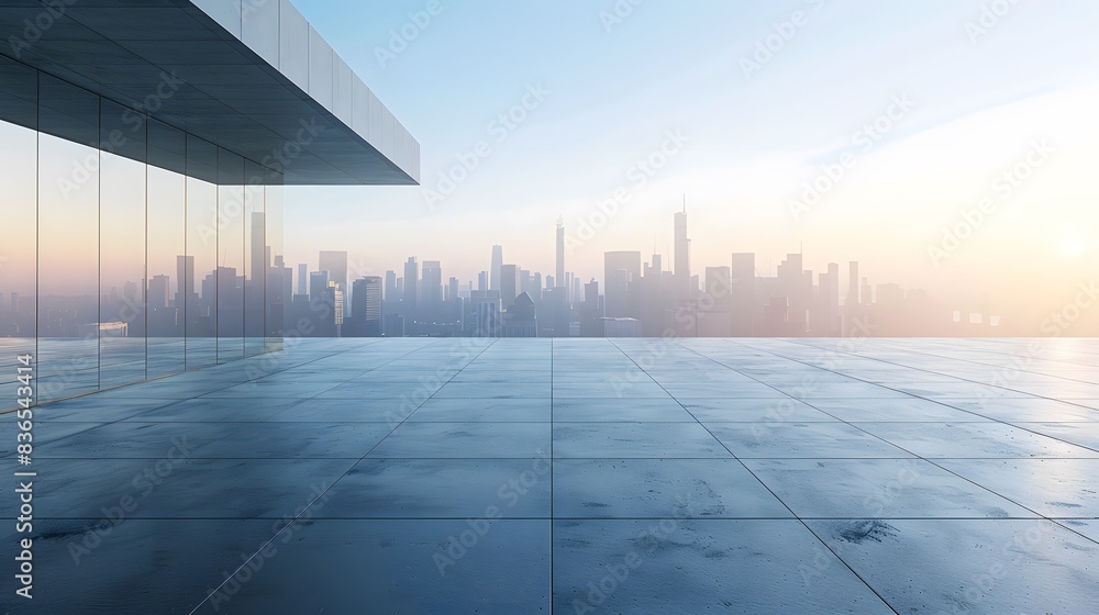 Fototapeta premium modern city skyline