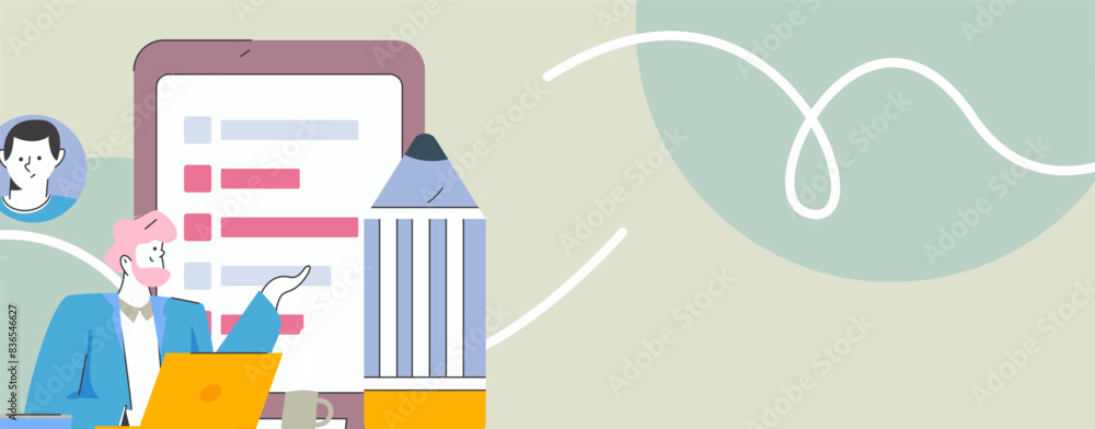 Personnel doing job interview flat vector concept operation hand drawn illustration
Personnel doing job interview flat vector concept operation hand drawn illustration