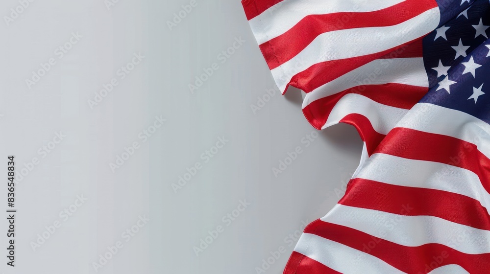Obraz premium Happy Independence Day American flag