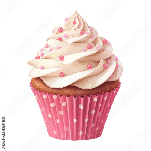 Cupcake, clipart, a delicious delight for people of all ages.