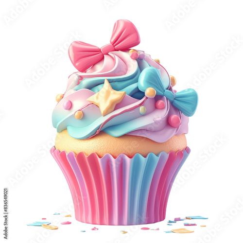 Cupcake, clipart, a delicious delight for people of all ages.