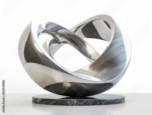 Modern Abstract Sculpture photo