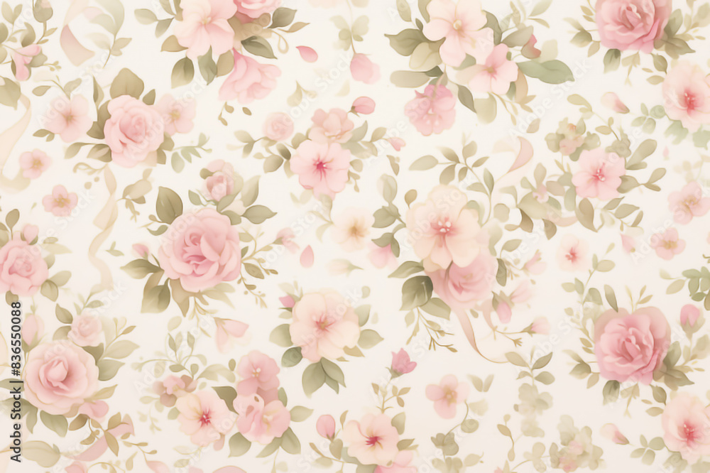 pink rose background