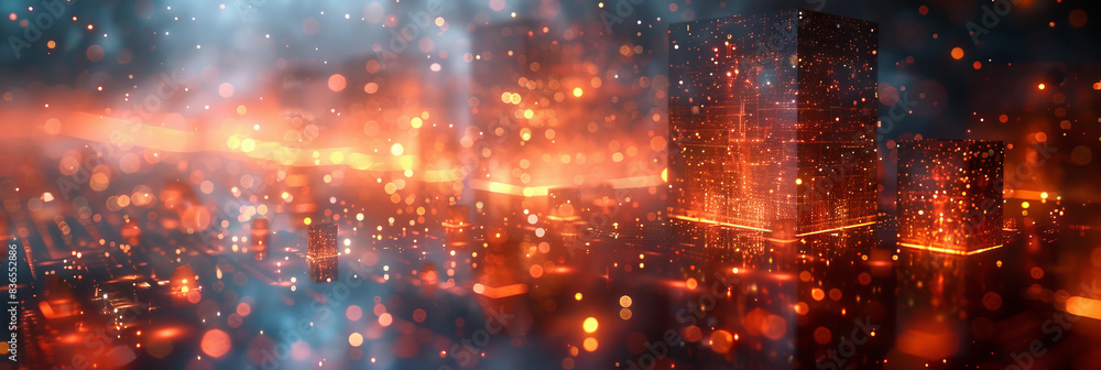Digital background for tech, AI, neural networks, data, audio, graphics Digital background for tech, AI, neural networks, data, audio, graphics