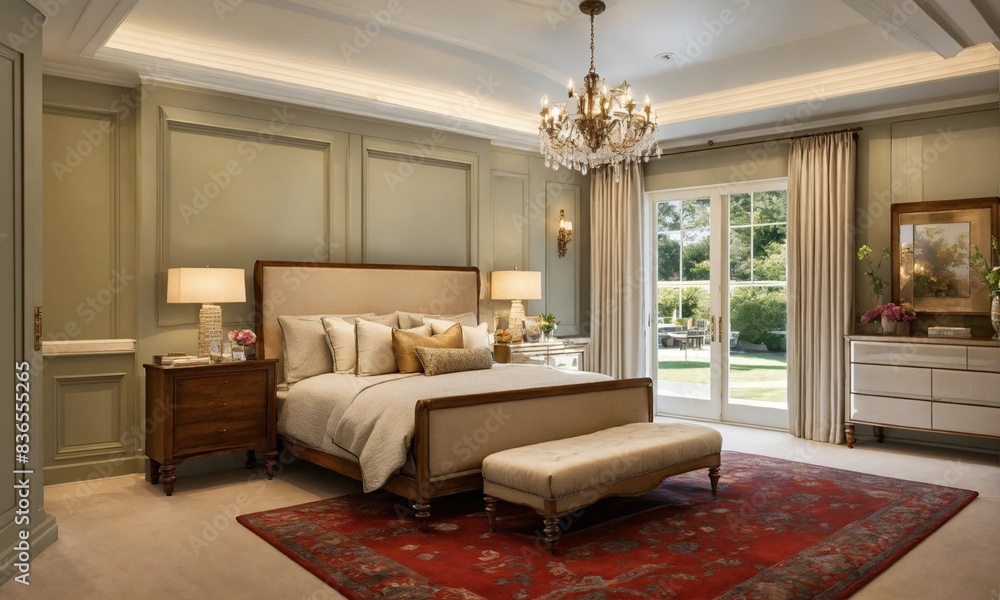 Classic Luxury Hampton Style Bedroom Classic Luxury Hampton Style Bedroom