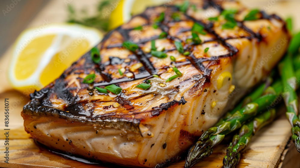 Perfectly Grilled Swordfish Steak with Lemon Butter Sauce Perfectly Grilled Swordfish Steak with Lemon Butter Sauce