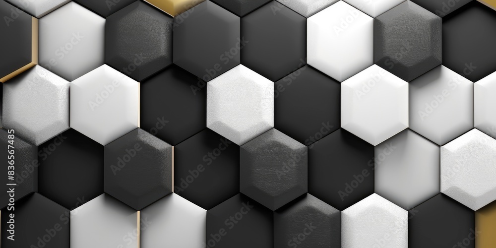 Abstract Geometric Hexagon Pattern Abstract Geometric Hexagon Pattern