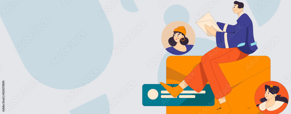 Personnel doing job interview flat vector concept operation hand drawn illustration
Personnel doing job interview flat vector concept operation hand drawn illustration