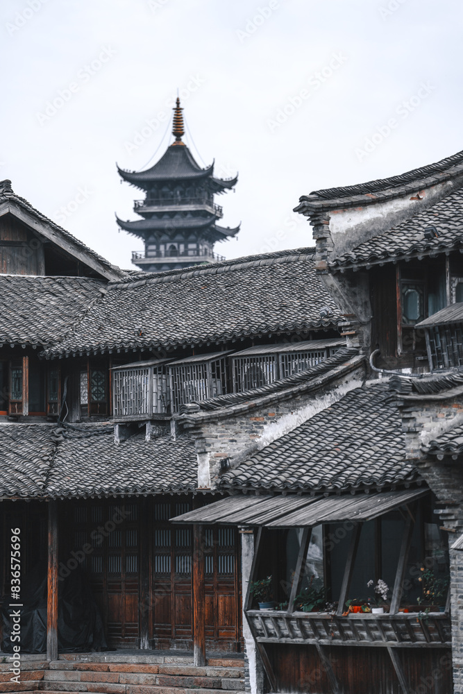 Obraz premium Beautiful landscape of China acient town Wuzhen