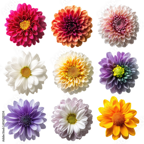 Various Chrysanthemums