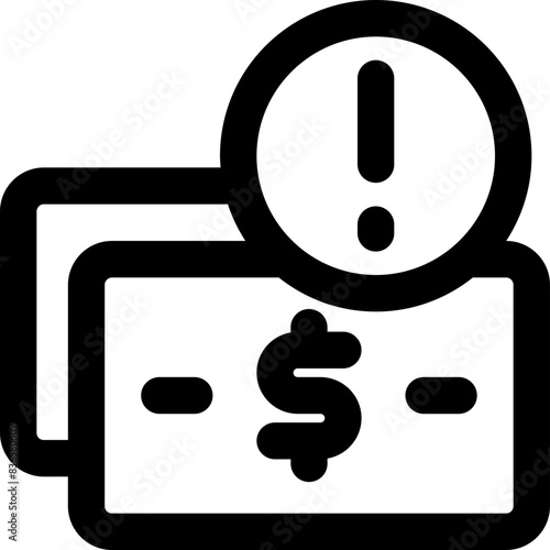 recession icon. vector line icon for your website, mobile, presentation, and logo design.