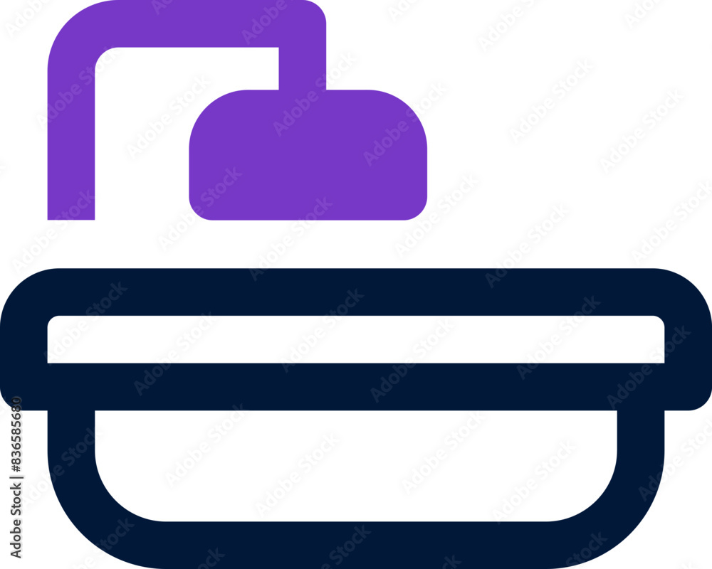 bathtub icon. vector dual tone icon for your website, mobile, presentation, and logo design. bathtub icon. vector dual tone icon for your website, mobile, presentation, and logo design.