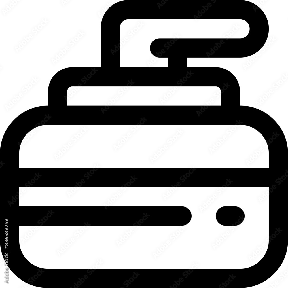 curling icon. vector line icon for your website, mobile, presentation, and logo design. curling icon. vector line icon for your website, mobile, presentation, and logo design.