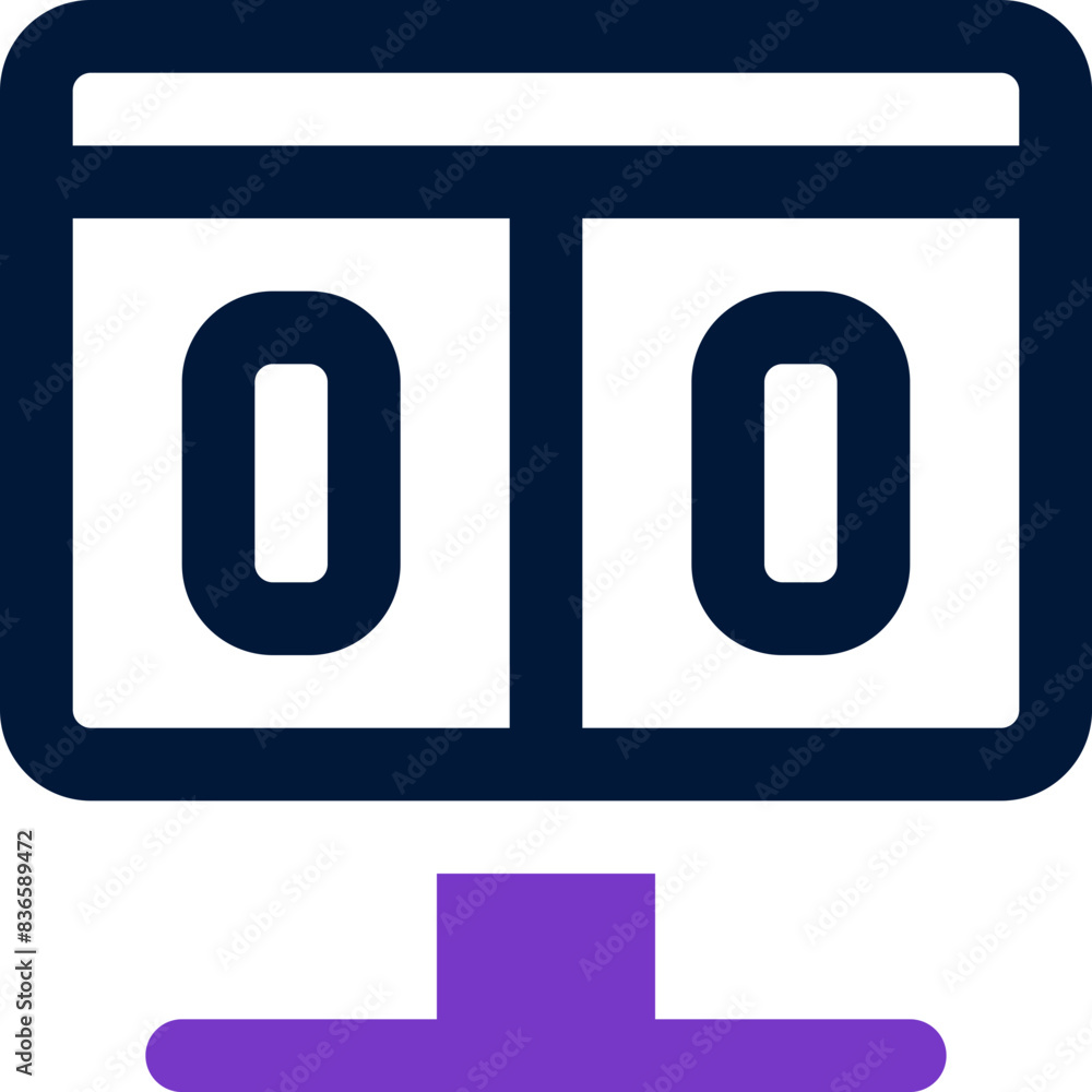 scoreboard icon. vector dual tone icon for your website, mobile, presentation, and logo design. scoreboard icon. vector dual tone icon for your website, mobile, presentation, and logo design.