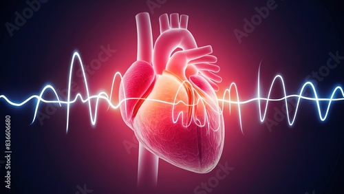 Simulation of the heart's function and electrocardiogram.