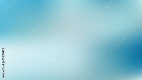 Luxury Light Blue Abstract gradient background with copy space, modern blurred background banner design