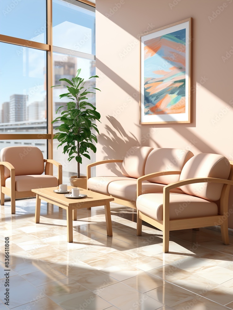 Fototapeta premium modern living room