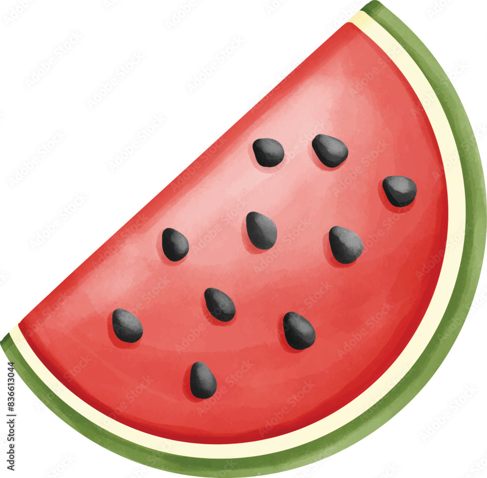 watermelon slice isolated on white watermelon slice isolated on white