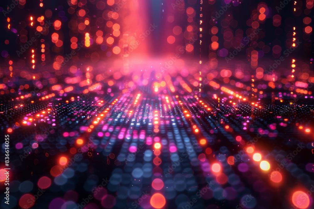 Digital background for tech, AI, neural networks, data, audio, graphics Digital background for tech, AI, neural networks, data, audio, graphics
