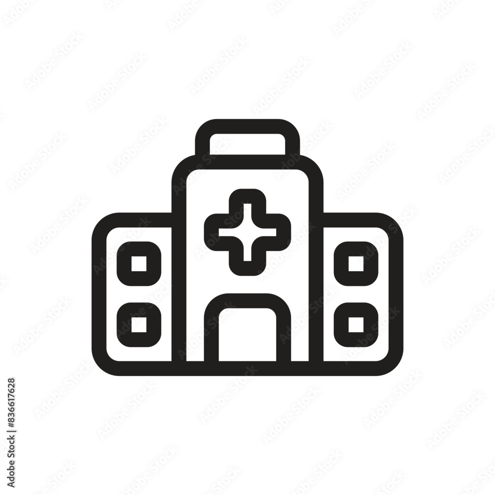 Hospital - Medical Icon Hospital - Medical Icon