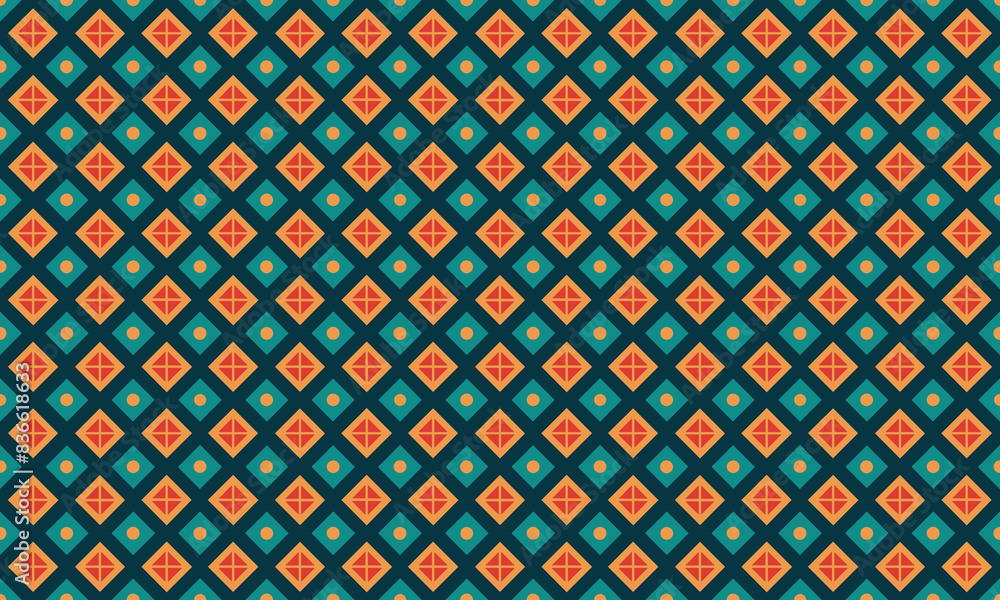 Grunge Design Geometric Shapes Seamless Pattern for Wallpaper Background Grunge Design Geometric Shapes Seamless Pattern for Wallpaper Background