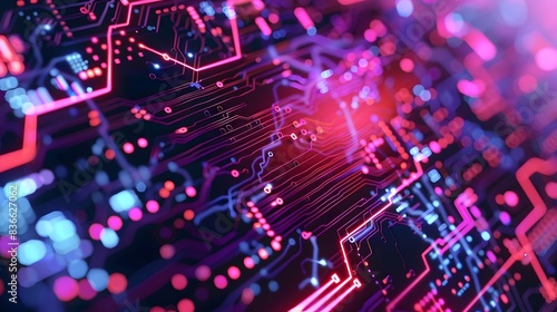 Wallpaper Mural Illustration of Applying AI and ML algorithms to analyze data and optimize industrial processes, improve quality control, and enhance production efficiency. Ai Generate. Torontodigital.ca