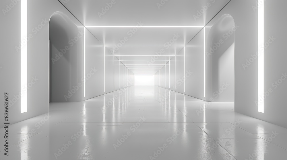 Obraz premium Light sensing effect channel