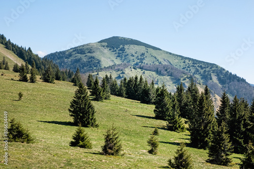Rakytov hill, Big Fatra mountains scenery, Slovakia photo