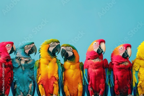 group of parrots © TANATPON