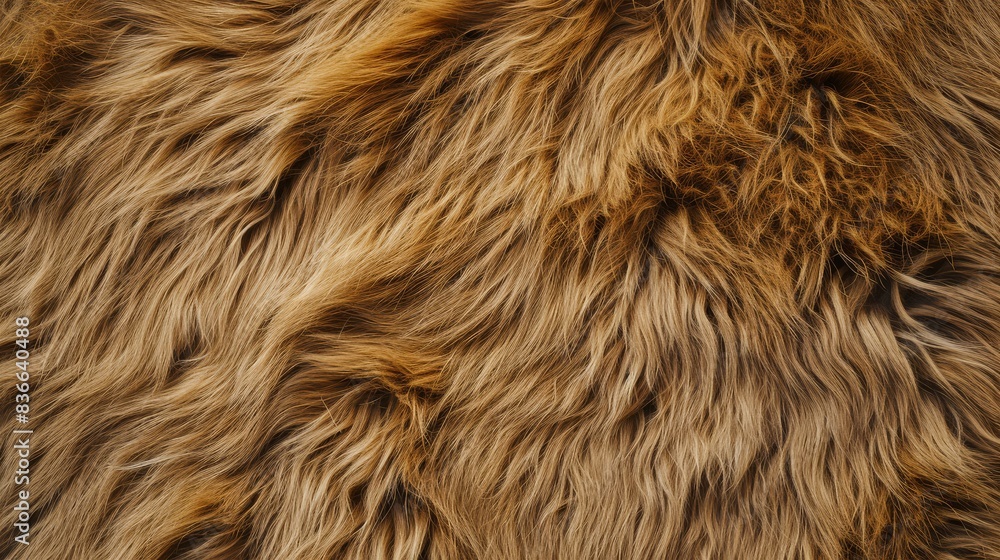 Brown Fur Texture Close-up Brown Fur Texture Close-up